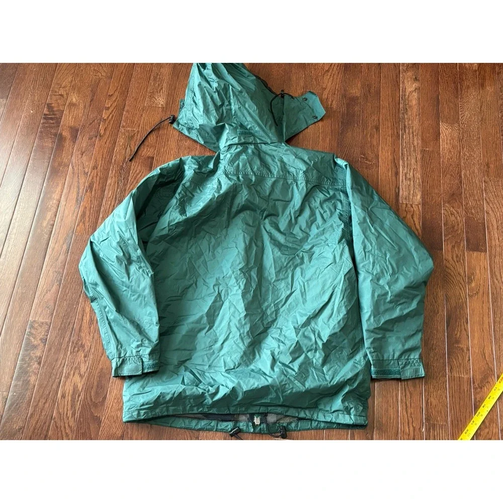 Vintage The‎ North Face Gore Tex Rain Ski Jacket Sz Mens Medium Green